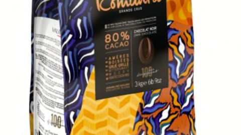 Komuntu 80 %, un chocolat Valrhona solidaire. © D. R. Komuntu 80 %, un chocolat Valrhona solidaire. © D. R.